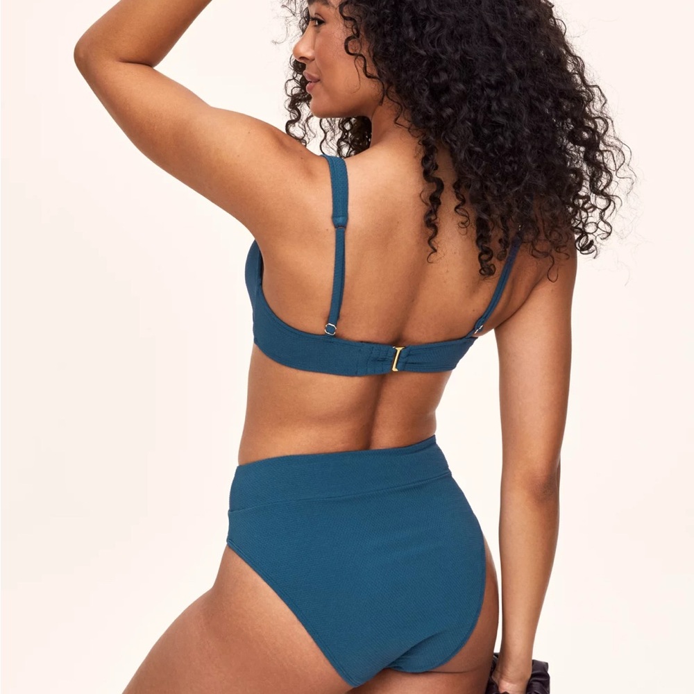 Adore Me Teal Bikini Set like new medium/extra large - Picture 2 of 10